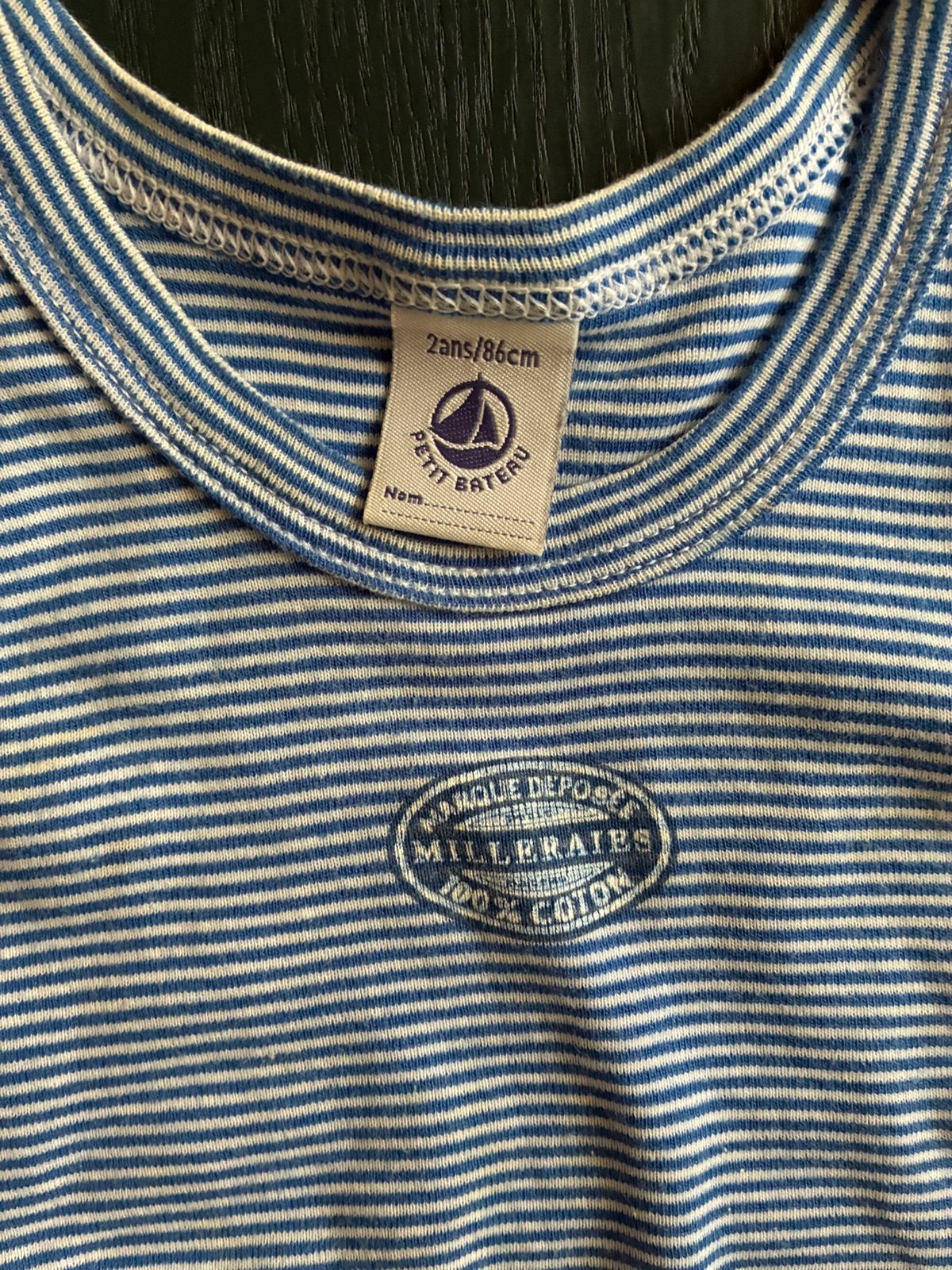 Hempje Petit Bateau, Ophalen of Verzenden, Zo goed als nieuw