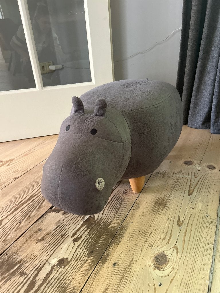 Kinderpoef, Huis en Inrichting, Ophalen, Minder dan 50 cm, 50 tot 75 cm, Zo goed als nieuw