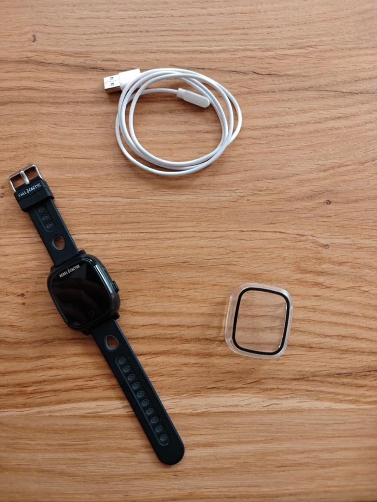 Rebel Cactus smart watch, Sieraden, Tassen en Uiterlijk, Smartwatches, Zwart, Ophalen of Verzenden, Zo goed als nieuw, GPS