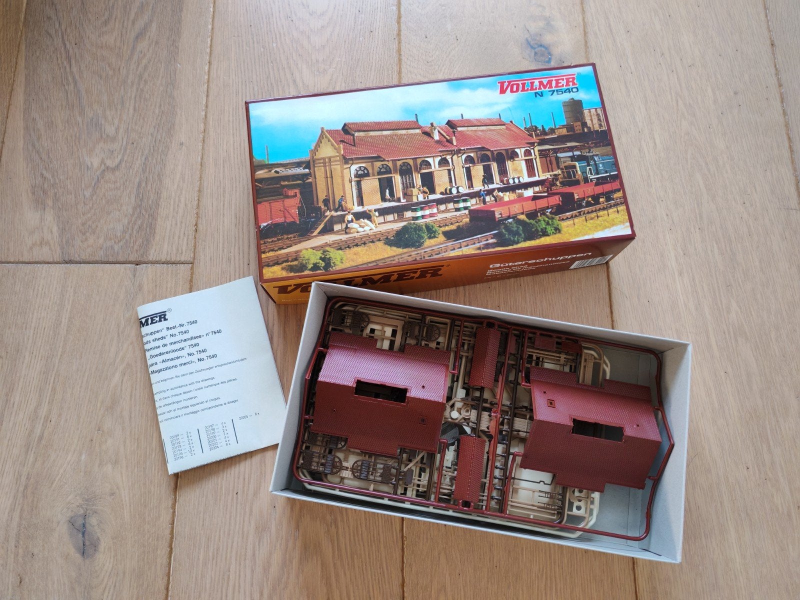 Vollmer N 7540 Goederenloods - Modelbouw huisje nieuw, Ophalen of Verzenden