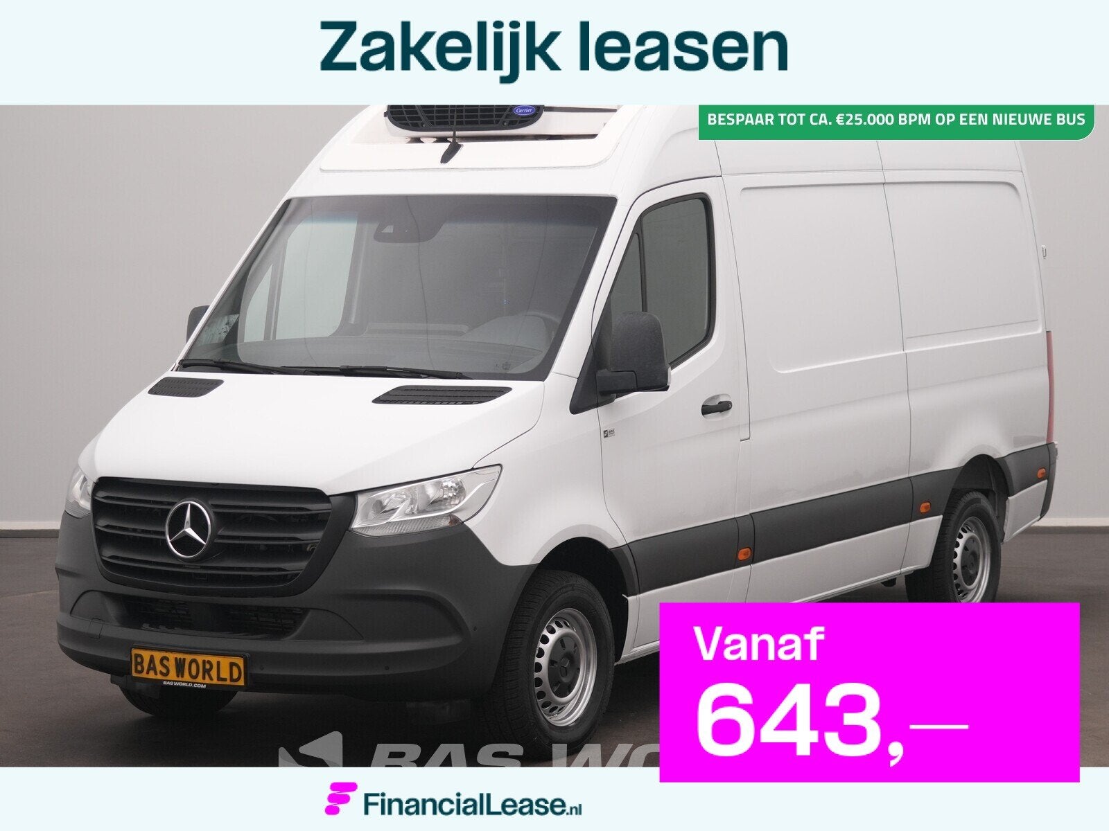Mercedes Sprinter 316 CDI Automaat Kerstner Koel/Vrieswagen, Automaat, Stof, Gebruikt, 4 cilinders