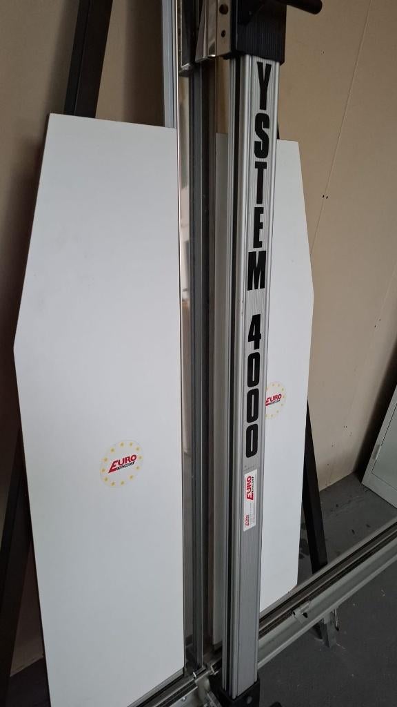 EuroTechnics System 4000 verticale snijmachine platensnijder, Doe-het-zelf en Verbouw, Platen en Panelen, Ophalen of Verzenden