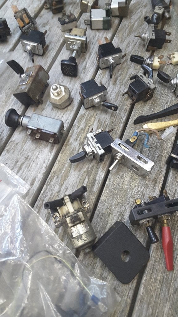 oldtimer schakelaars diversen auto merken, Ophalen, Gebruikt, Mercedes-Benz