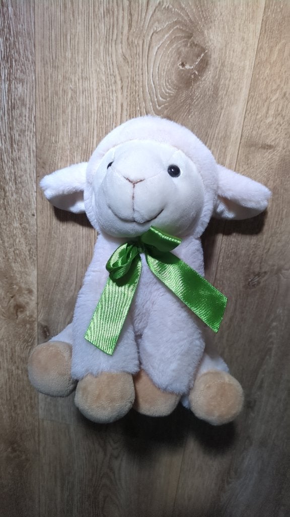 Schaap knuffel met strik, Overige merken, Overige karakters, Overige typen, Ophalen of Verzenden