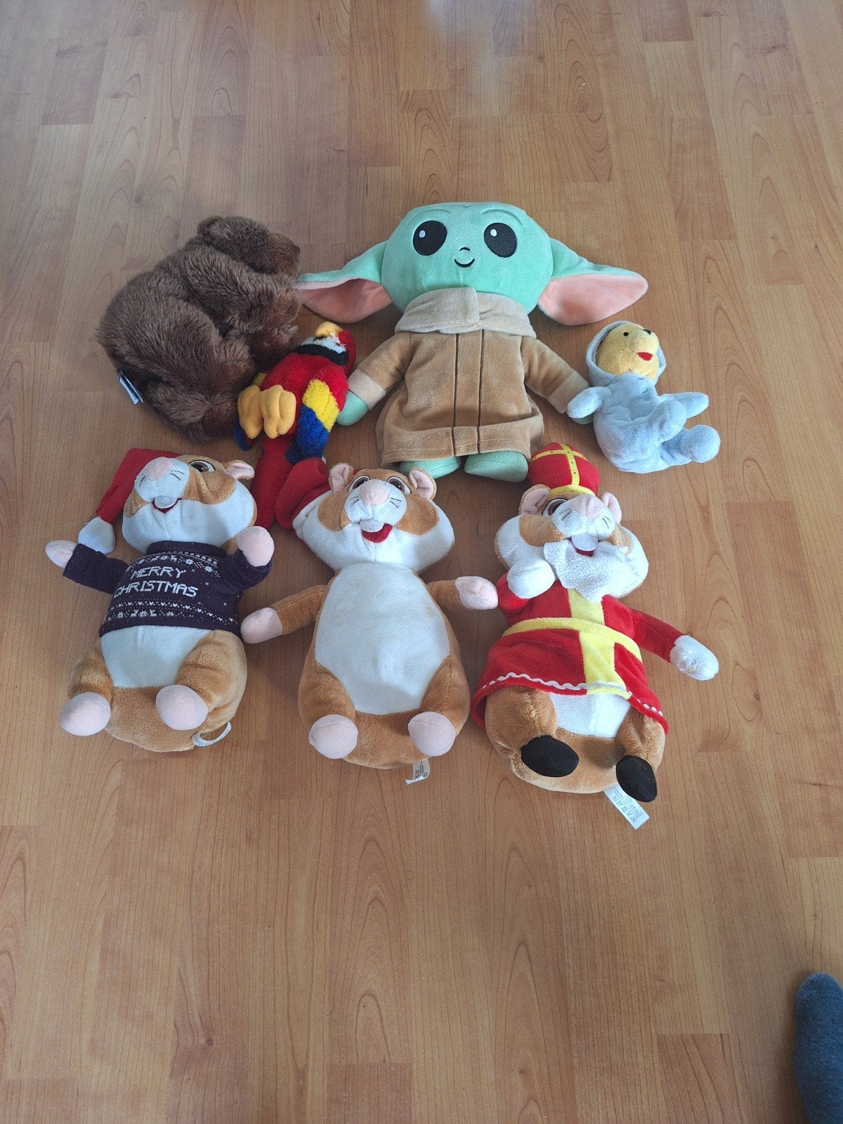 Leuke knuffels: Baby Yoda, kerstknuffels en meer!, Ophalen, Gebruikt, Overige merken, Overige karakters