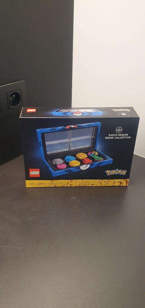 Lego Pokemon 40892 Collectie Kanto-regio-badges, sealed, Kinderen en Baby's, Speelgoed | Duplo en Lego, Nieuw, Lego, Complete set