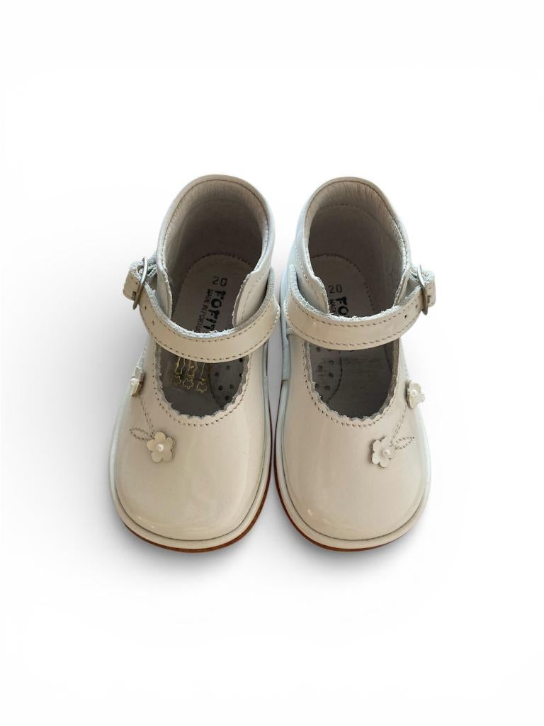 Koopje! Witte lakschoentjes van Fofito maat 20, Kinderen en Baby's, Schoentjes, Meisje, Nieuw, Ophalen of Verzenden