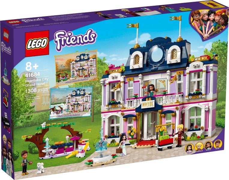 Lego Friends 41684 Heartlake City Grand Hotel, Lego, Nieuw, Friends, Ophalen of Verzenden