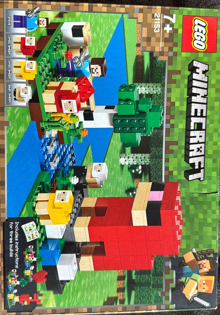 LEGO Minecraft 21153 De Wolboerderij, Minecraft, Lego, Nieuw, Ophalen of Verzenden