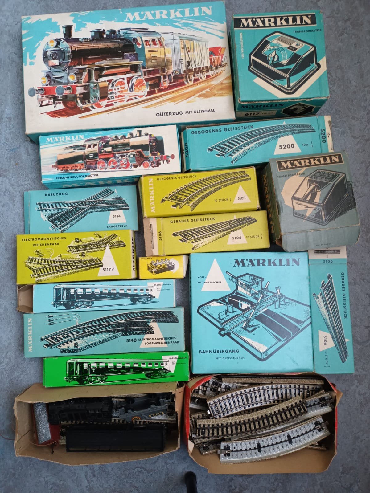 Märklin diverse WERKEND, Hobby en Vrije tijd, Märklin, Wisselstroom, Stuttgarter Strasse 55-57 D-73033 Göppingen Deutschland, Rails