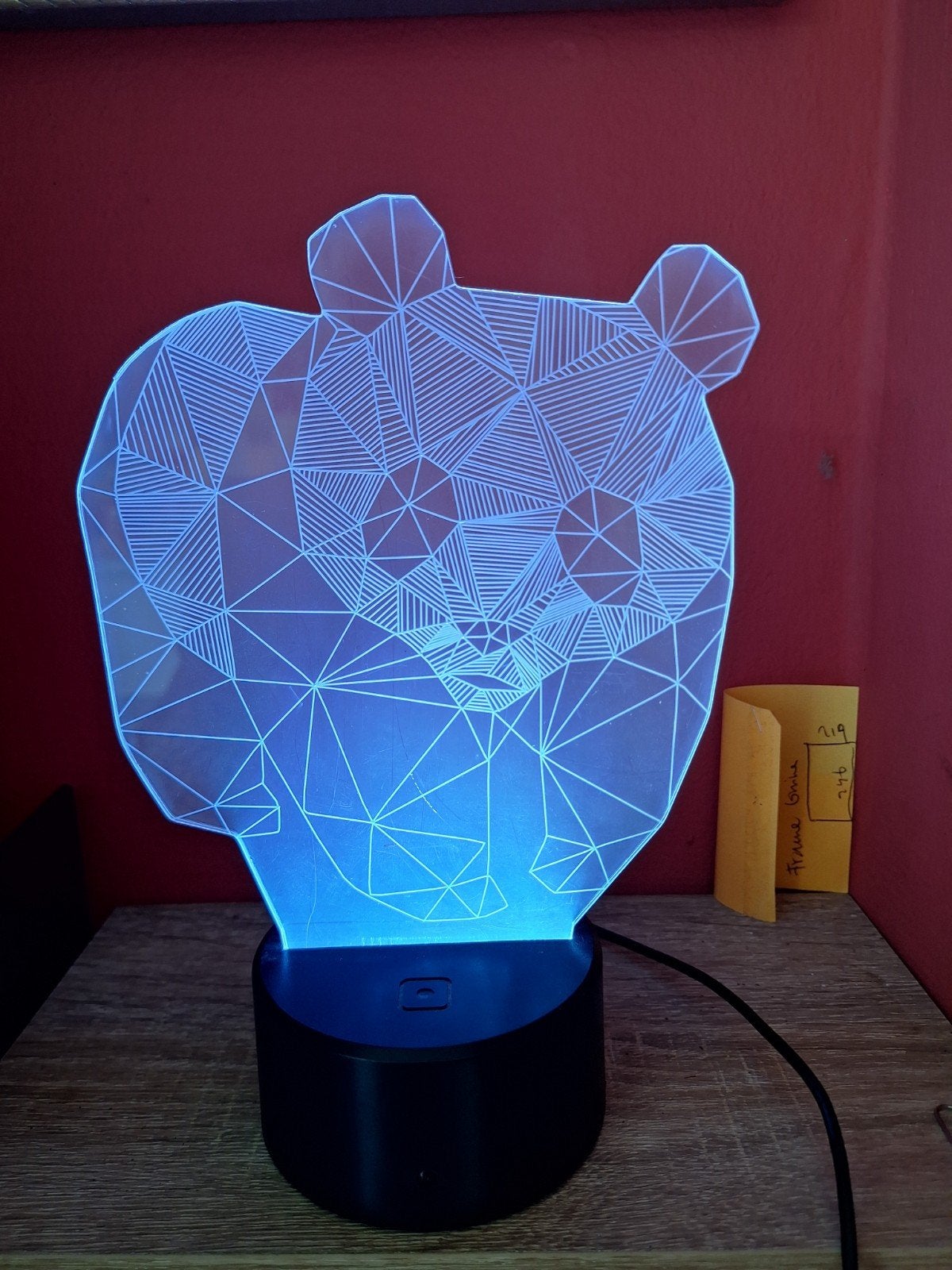 Nachtlampje Panda, Ophalen of Verzenden