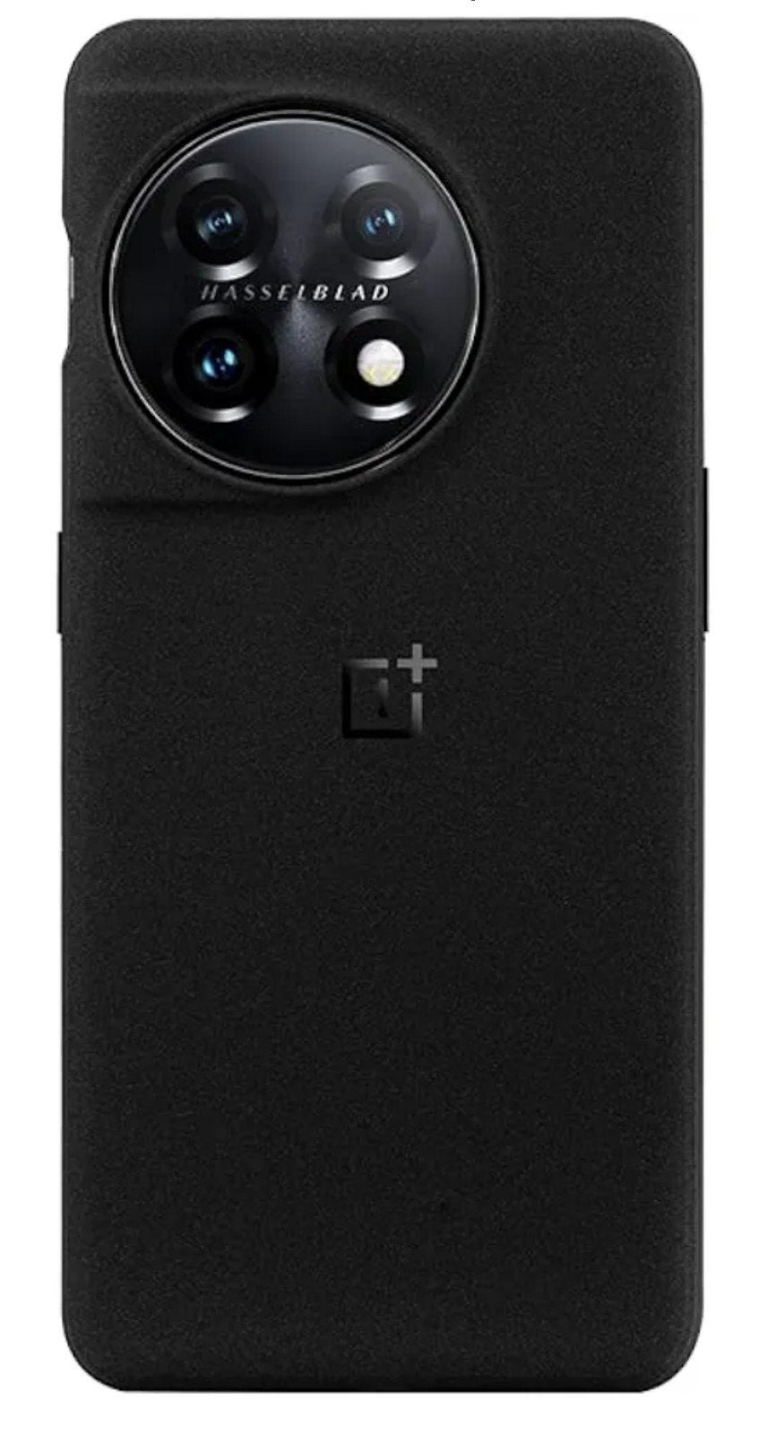 OnePlus 11 5G Sandstone Bumper Case Zwart - Nieuw, Ophalen of Verzenden, Nieuw, Hoesje of Tasje