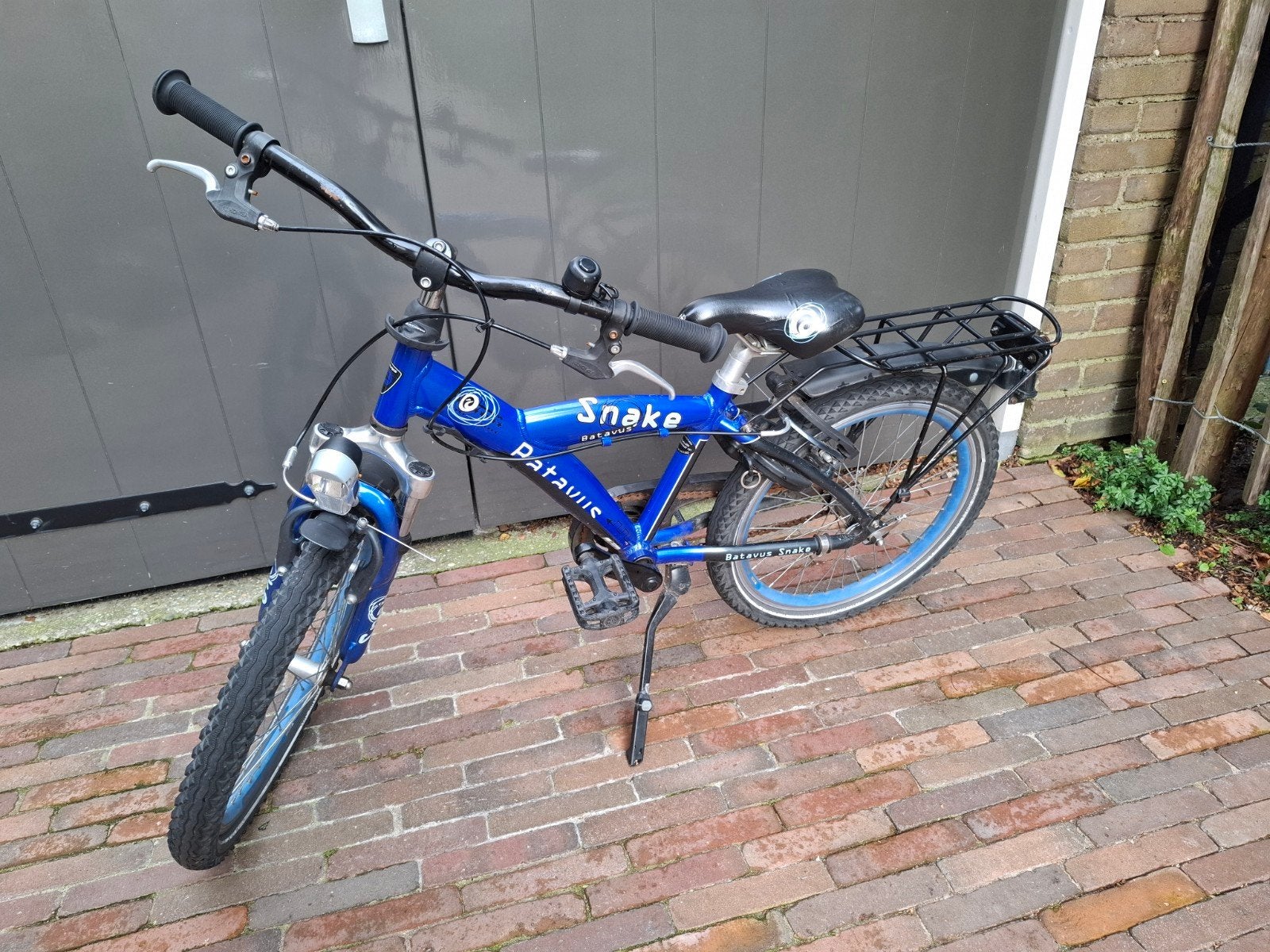 Batavus Snake 20 inch kinderfiets, Ophalen, 20 inch of meer, Gebruikt, Velgrem