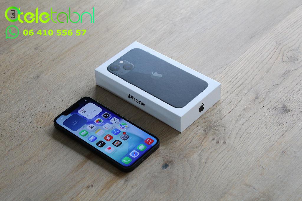 Apple iPhone 13 Mini - 128GB - Zwart | Batterij 100%, Apple, Zwart, Refurbished, IPhone 13
