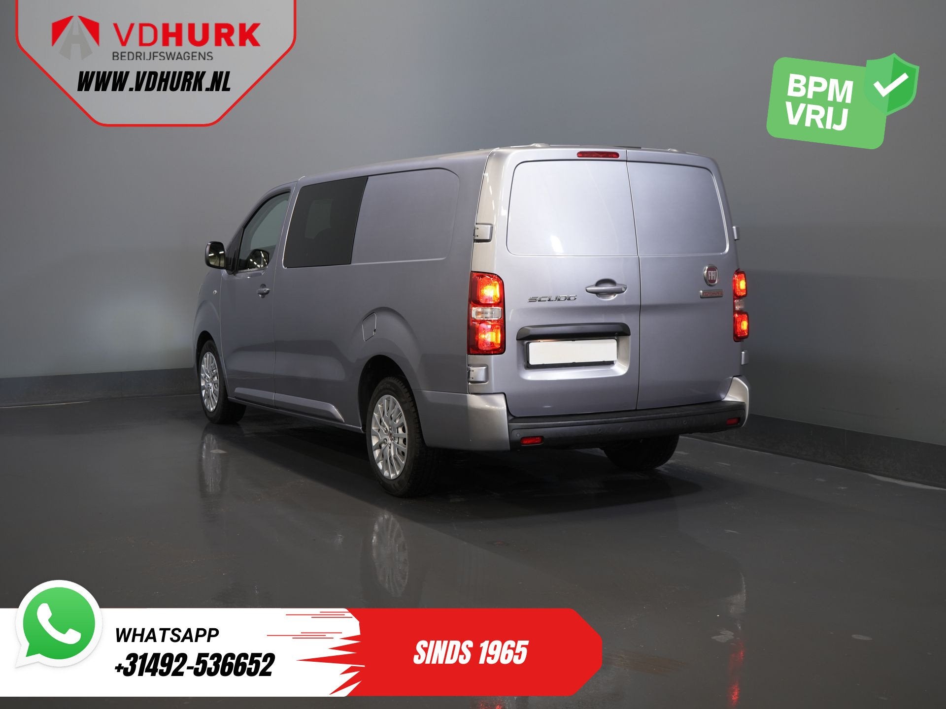 Peugeot Expert (Fiat Scudo) 2.0 MJ 145 pk DC Dubbel Cabine 6, Auto's, Voorwielaandrijving, 145 pk, Stof, Gebruikt