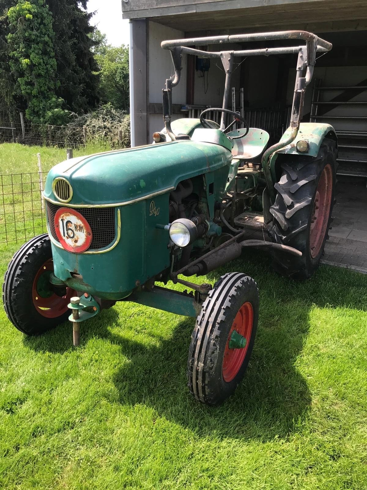 Beugel Deutz D40 + gatenbalk, Ophalen