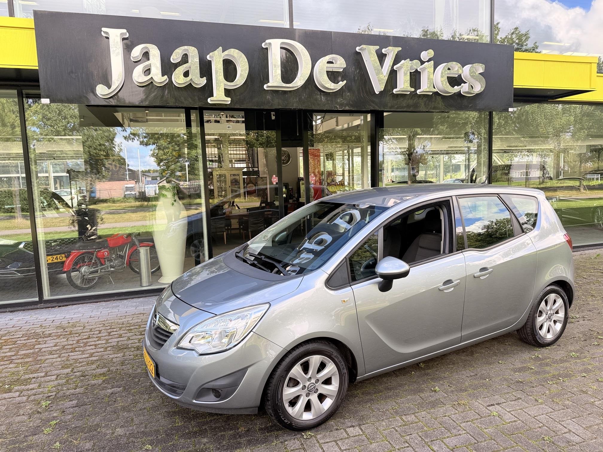 Opel Meriva 1.4 Turbo Berlin, Auto's, Voorwielaandrijving, Euro 5, Stof, Gebruikt