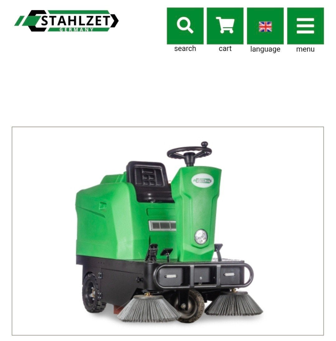 Nieuwe showroom model elektrische veeg & schrobmachine, Ophalen, Nieuw