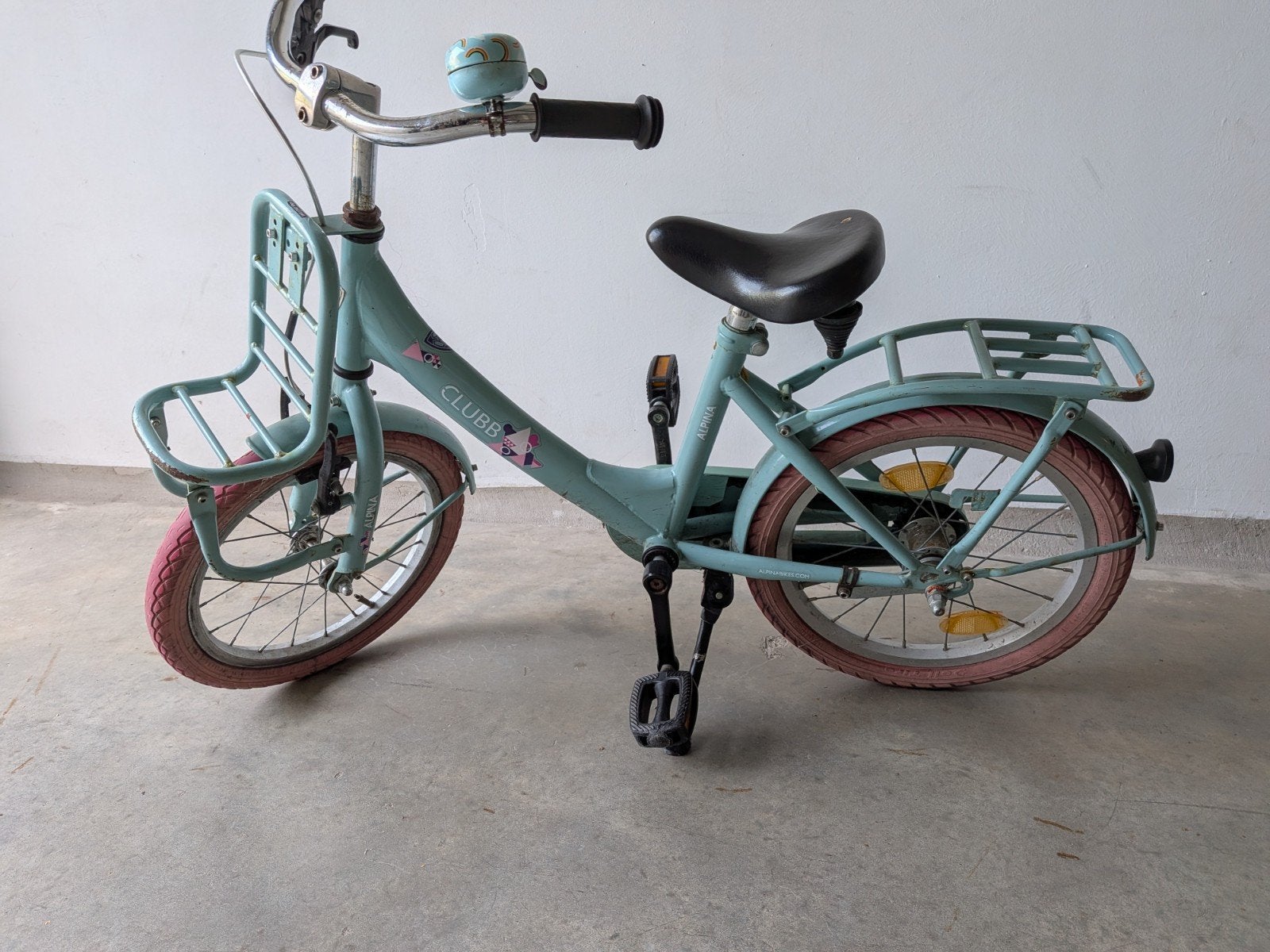meisjes fiets 16 inch gebuikt, Fietsen en Brommers, Fietsen | Meisjes, Ophalen, Gebruikt, 16 inch