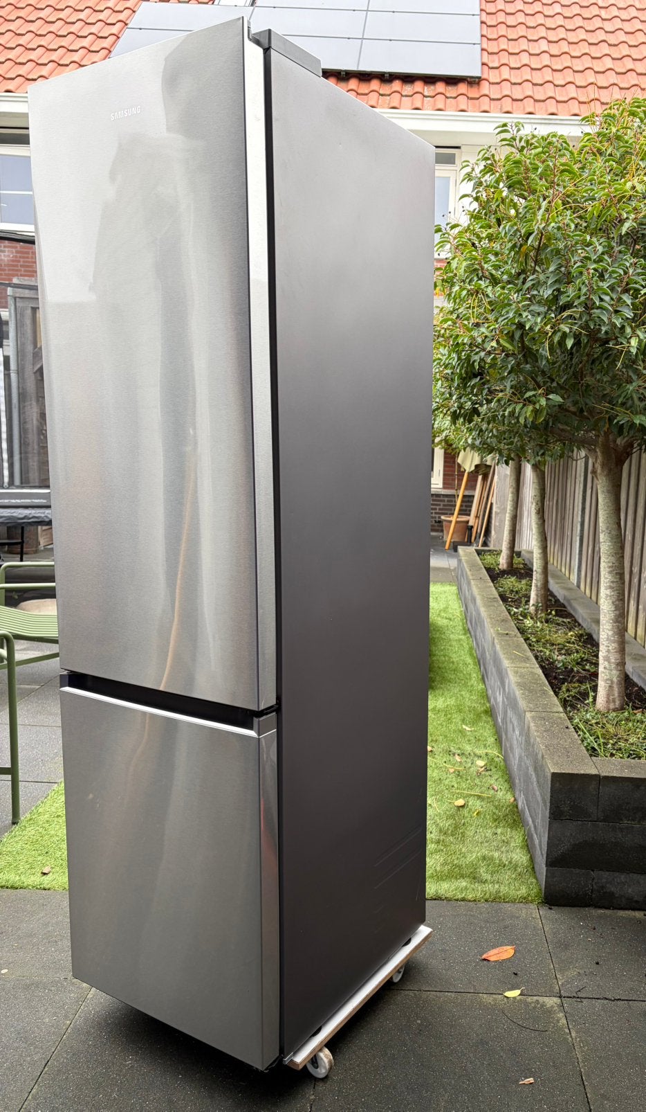Samsung Koel-vriescombinatie, Ophalen, 200 liter of meer, Met aparte vriezer, 160 cm of meer