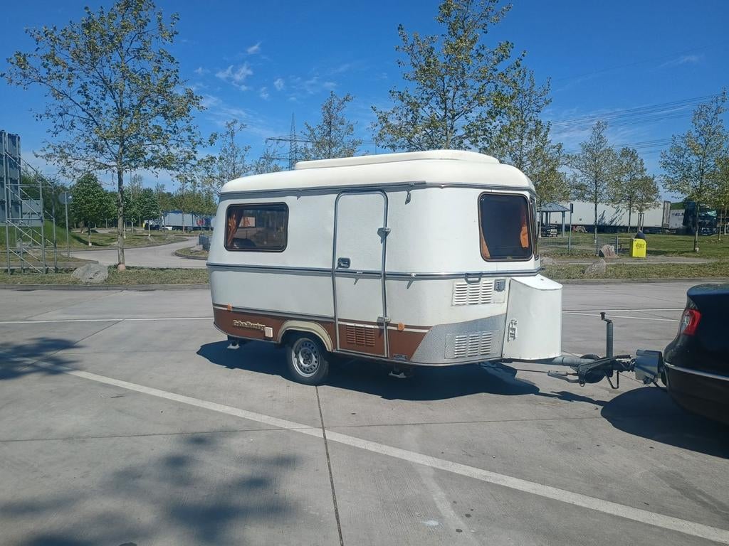 Eriba Pan 1980, Caravans en Kamperen, Caravans, Standaardzit, Tot en met 2, Particulier, 500 - 750 kg