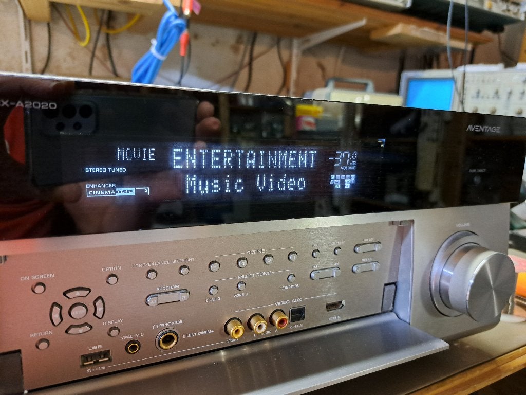 Yamaha RX A20202 powerhouse, Ophalen, Yamaha, 120 watt of meer, Gebruikt