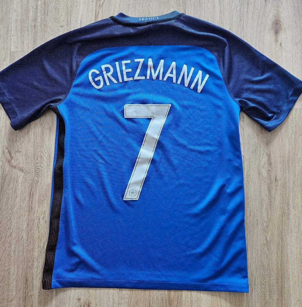 Frankrijk voetbalshirt EK 2016 Griezmann, Ophalen of Verzenden, Gebruikt, Buitenlandse clubs, Shirt