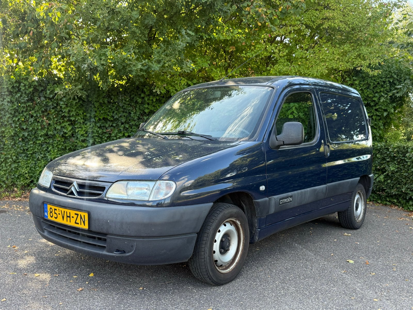 Citroën Berlingo 1.9 D 600 1999 trekhaak bus bestelbus, Voorwielaandrijving, 4 cilinders, Citroën, Blauw