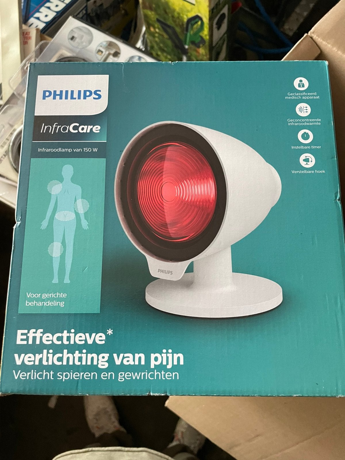philips infrarood lamp, Ophalen of Verzenden, Zo goed als nieuw