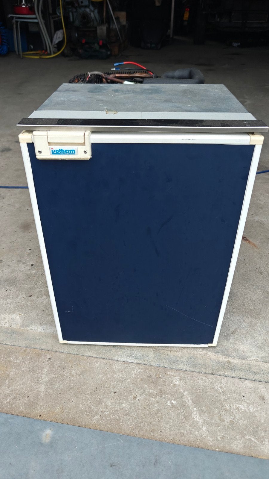 isotherm 12-24v compressor koelkast, Ophalen, Met vriesvak