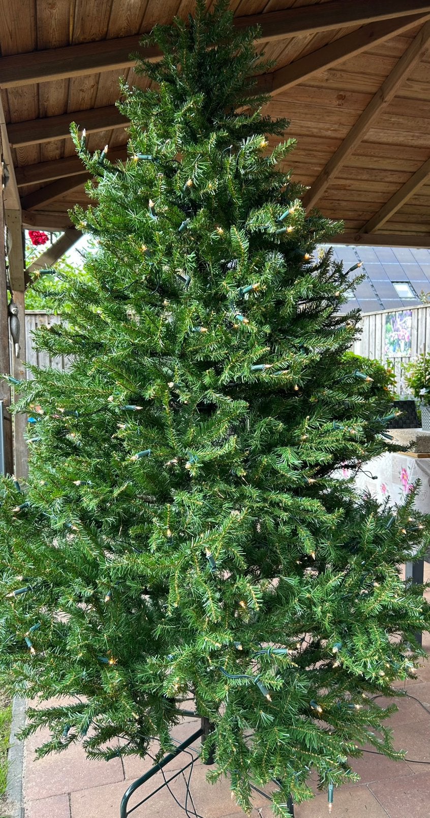 Kerstboom, Ophalen, Gebruikt