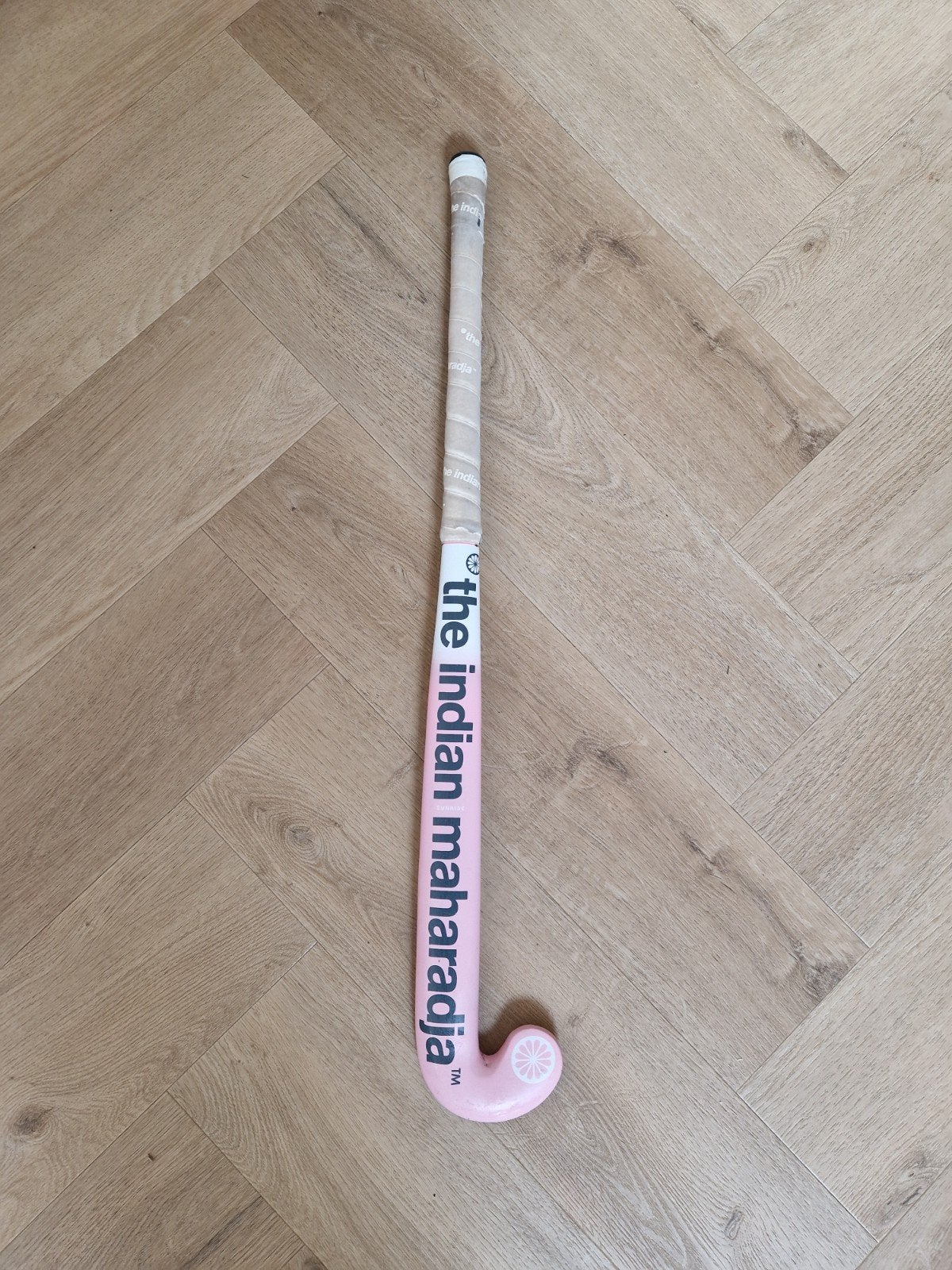 Roze Veldhockeystick The Indian Maharadja 30 inch, Ophalen, Gebruikt, Stick