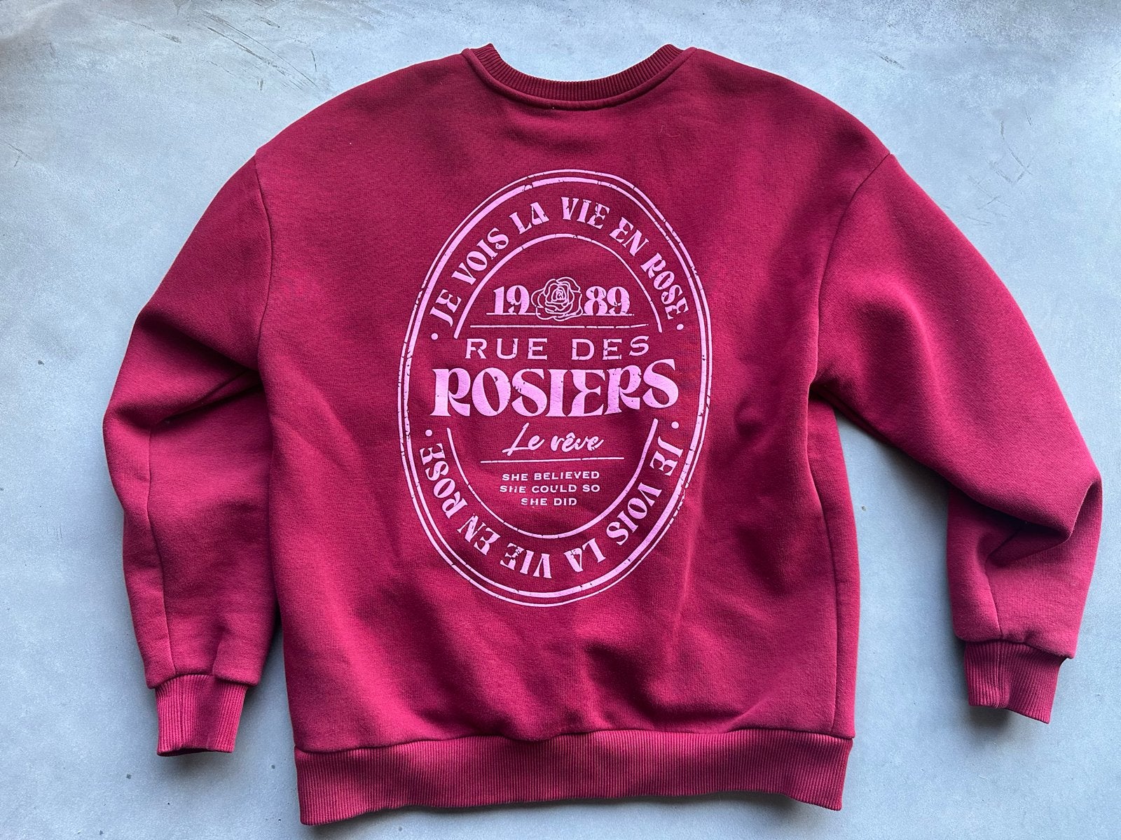 My Jewellery sweater 'Rue des Rosiers' - Zo goed als nieuw, Ophalen of Verzenden, Zo goed als nieuw, Maat 34 (XS) of kleiner, Rood