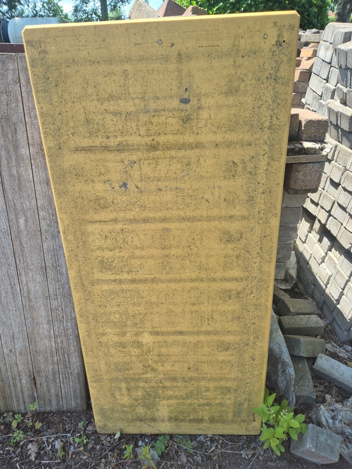 Kunststof omkleed steenschot, Tuin en Terras, Ophalen, Kunststof, 200 cm of meer, Minder dan 100 cm