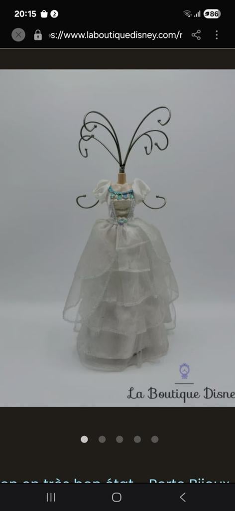 Disney Ariël  sieraden hanger/ mannequin, Ophalen of Verzenden, Zo goed als nieuw