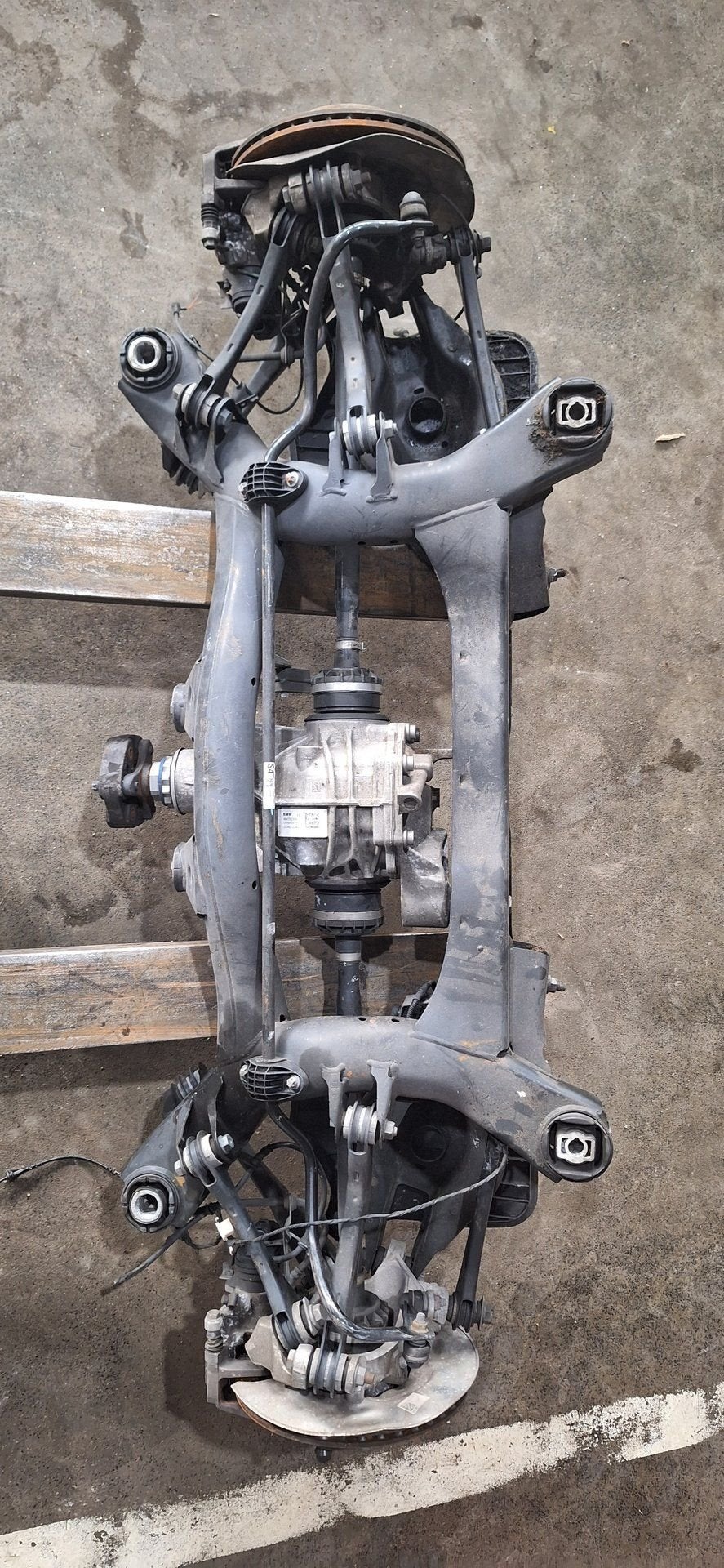Complete Achteras Subframe BMW 3-Serie G20 G21 Differentieel, Gebruikt, -, -, Ophalen of Verzenden