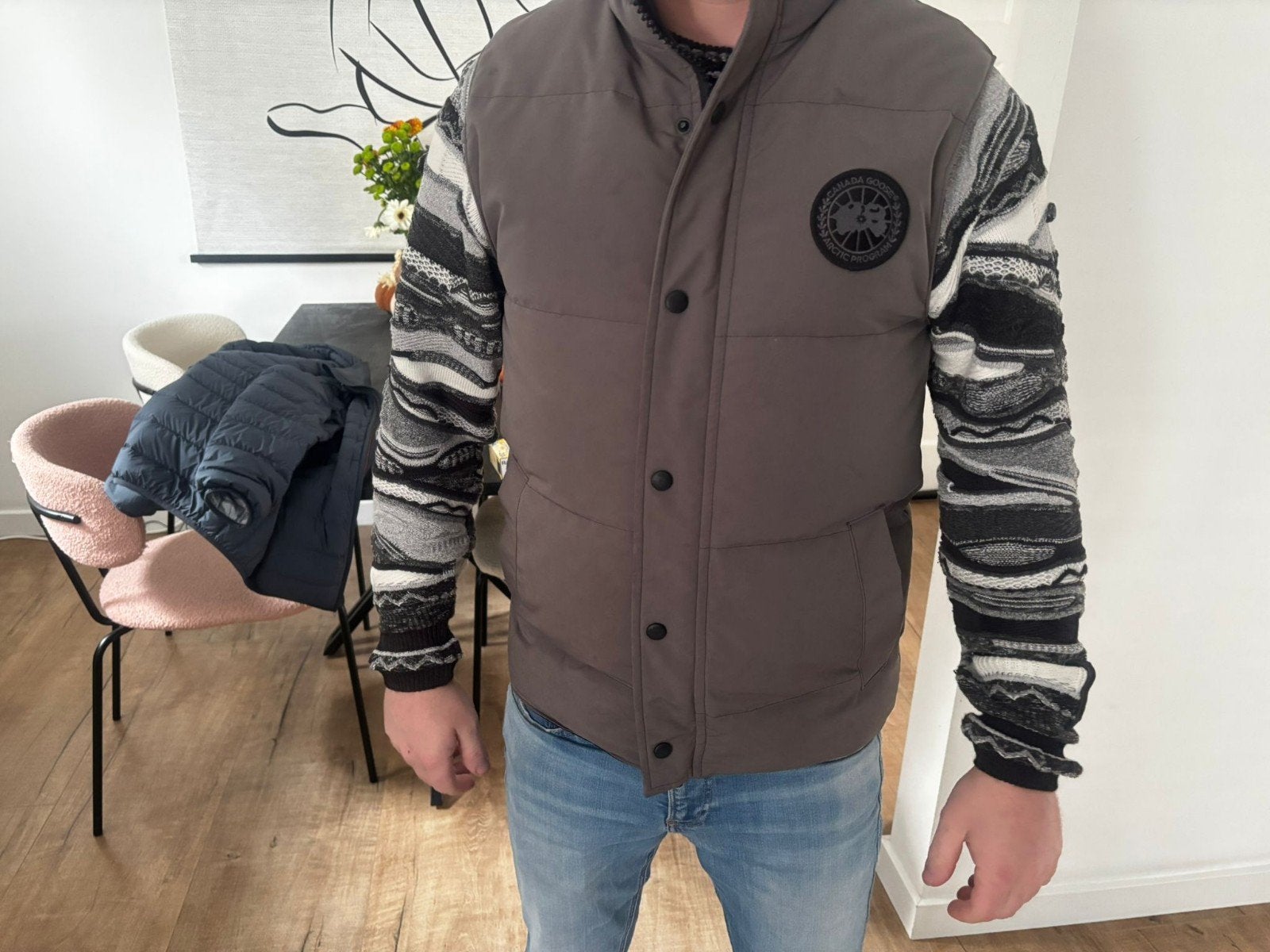 Canada goose bodywarmer origineel, Kleding | Heren, Ophalen of Verzenden, Zo goed als nieuw, Zwart