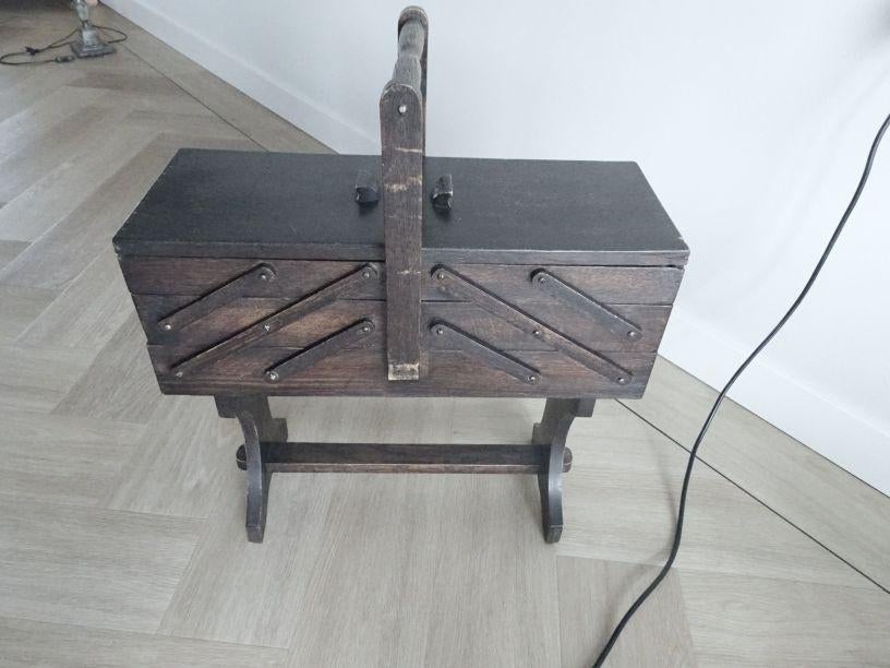 Naaikist van oma's moeder - vintage, Ophalen, Gebruikt, Overige typen
