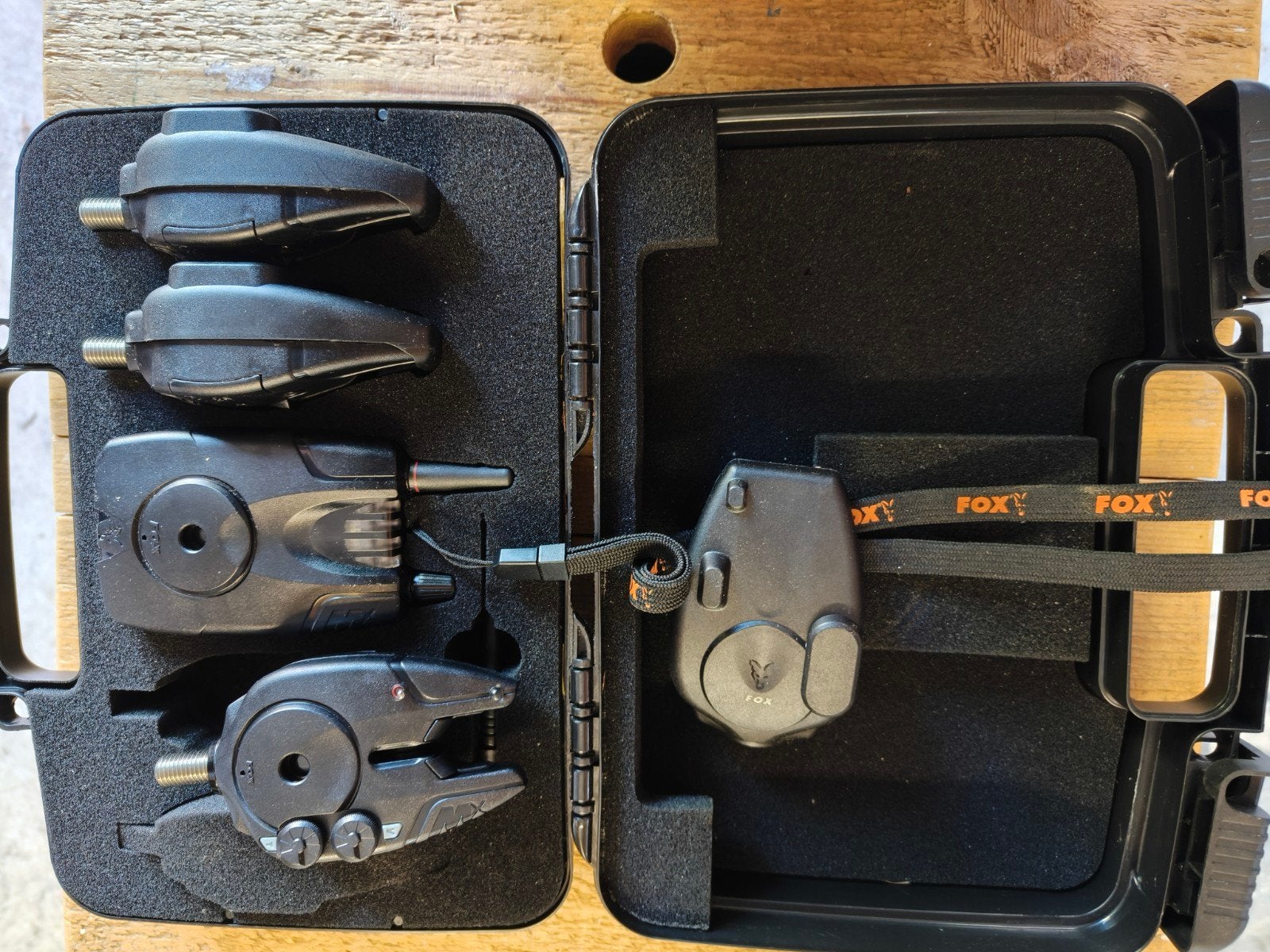 Fox Micron MX 3+1  Rod Set met Receiver, Ophalen, Gebruikt