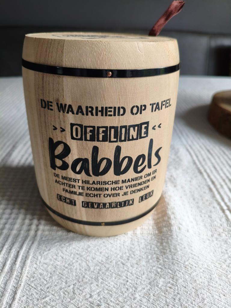 Offline Babbels kletspot., Vijf spelers of meer, Ophalen of Verzenden, Zo goed als nieuw