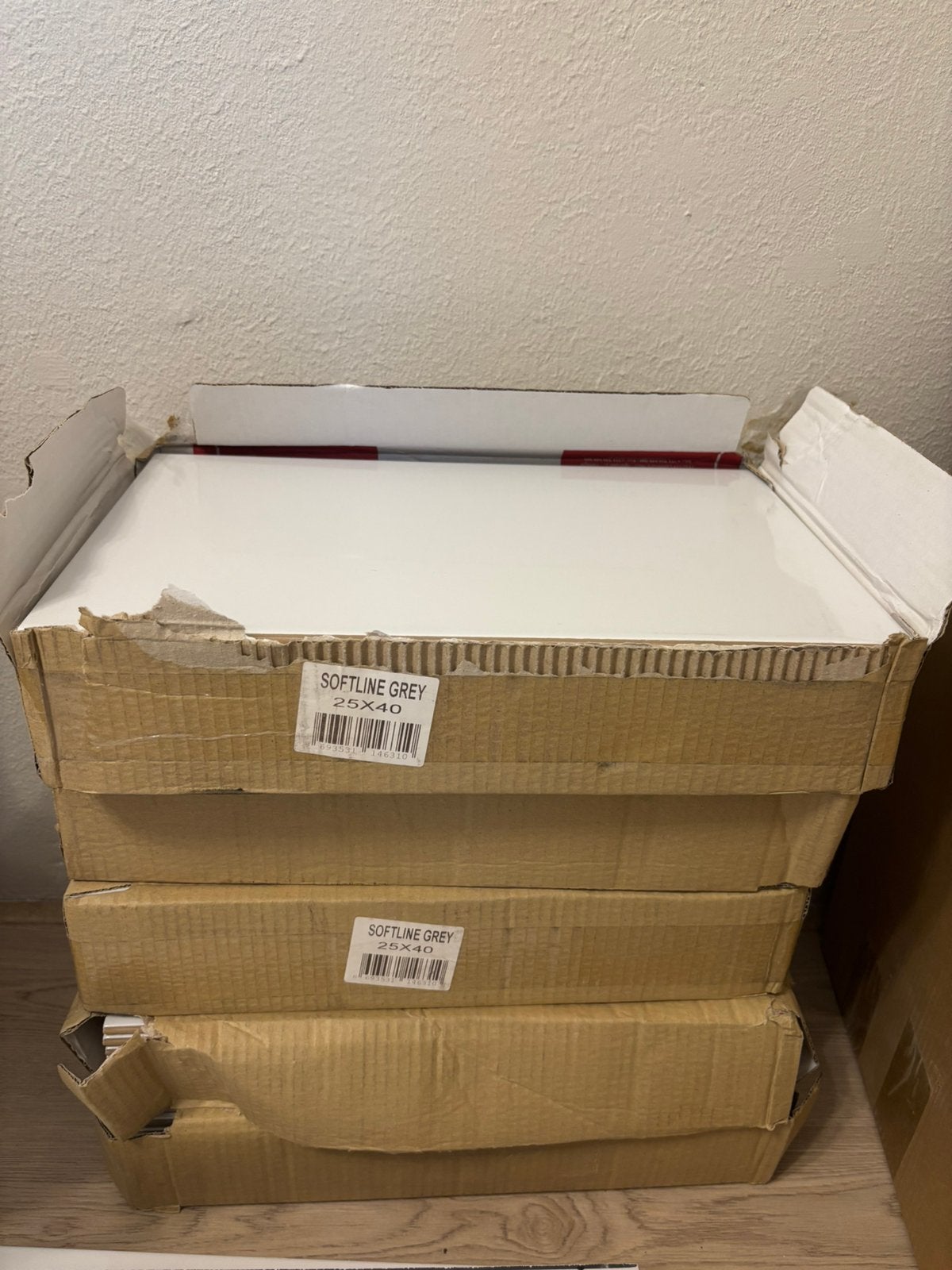Tegels softline grey, 60 cm of meer, Nieuw, Ophalen of Verzenden, Minder dan 5 m²