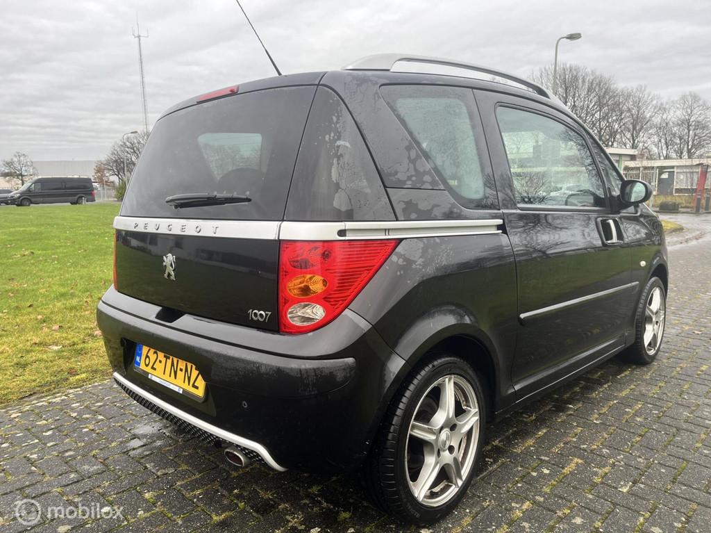 Peugeot 1007 1.6-16V Sporty Automaat / NAP / Airco / APK /, Gebruikt, Electronic Stability Program (ESP), 4 cilinders, 4 stoelen