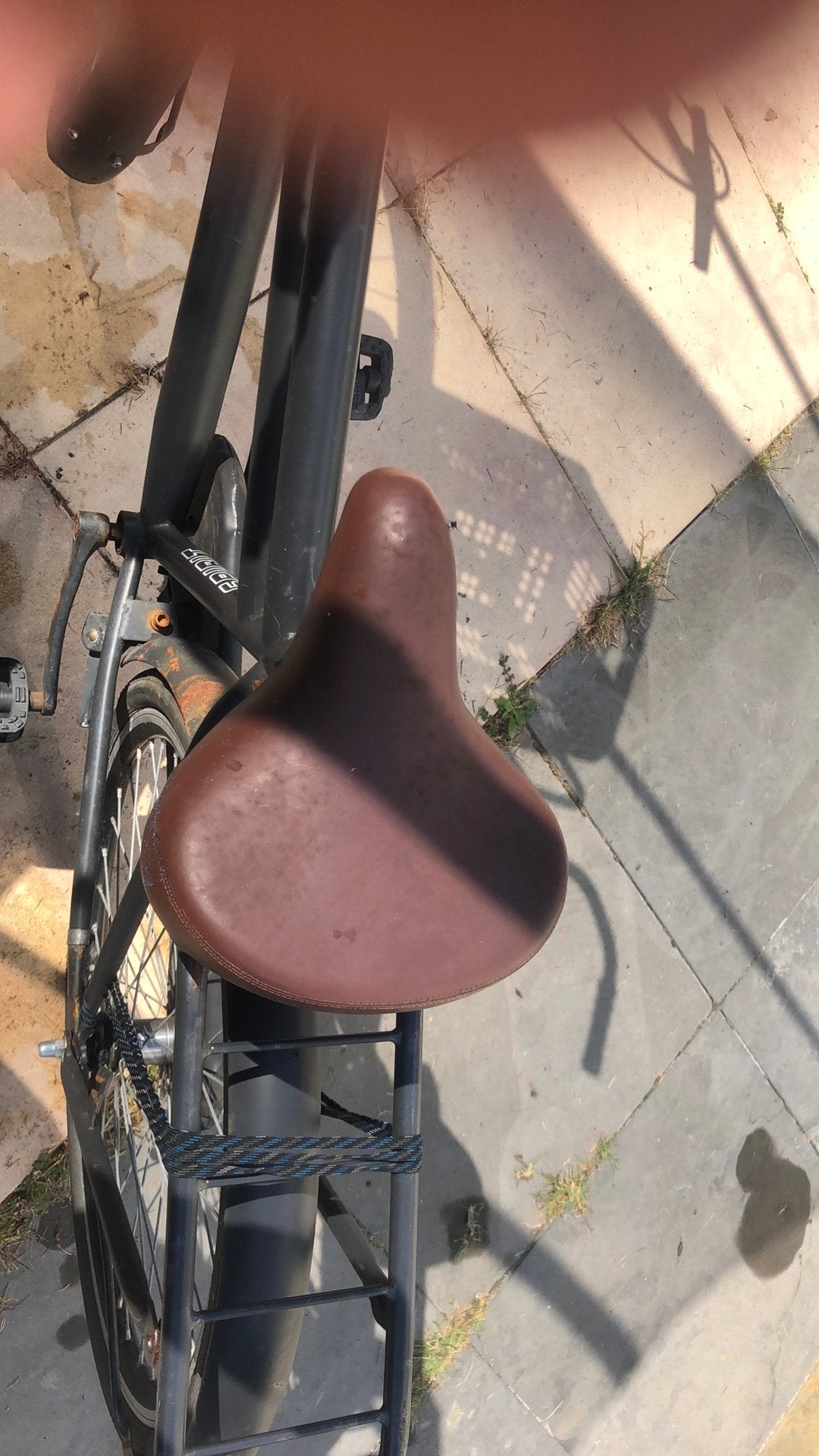 Zwarte heren spirt het is echt klus fiets, 56 cm of meer, Ophalen, Gebruikt, Terugtraprem