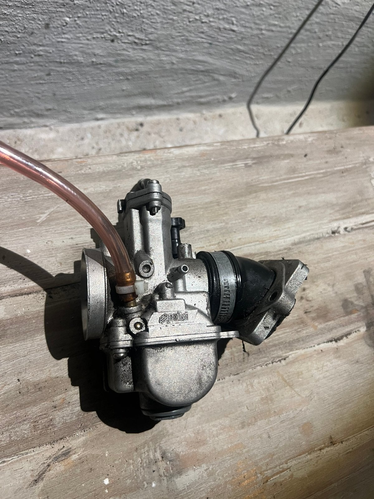 Polini 28mm pwk carb, Verzenden, Zo goed als nieuw, Carburateur