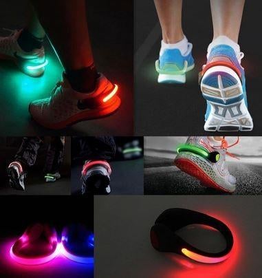 €15 - Pakket 19 - Veilig onderweg (LED-clip, vest, headsets), Ophalen, Nieuw, Overige typen, Overige merken
