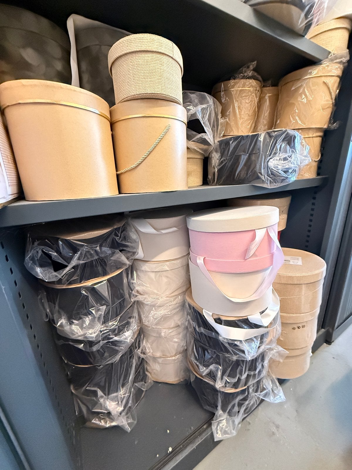 Partij hoedjesdozen, cadeaudozen, opbergdozen, floweboxen, Ophalen, Nieuw, Cadeaudoos