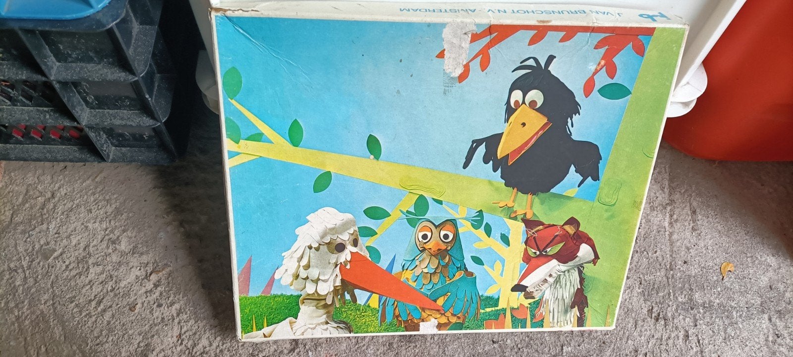 Vintage Spellen: Fabeltjeskrant Puzzel & Nijntje Spellen, Ophalen of Verzenden, Gebruikt, Jongen of Meisje