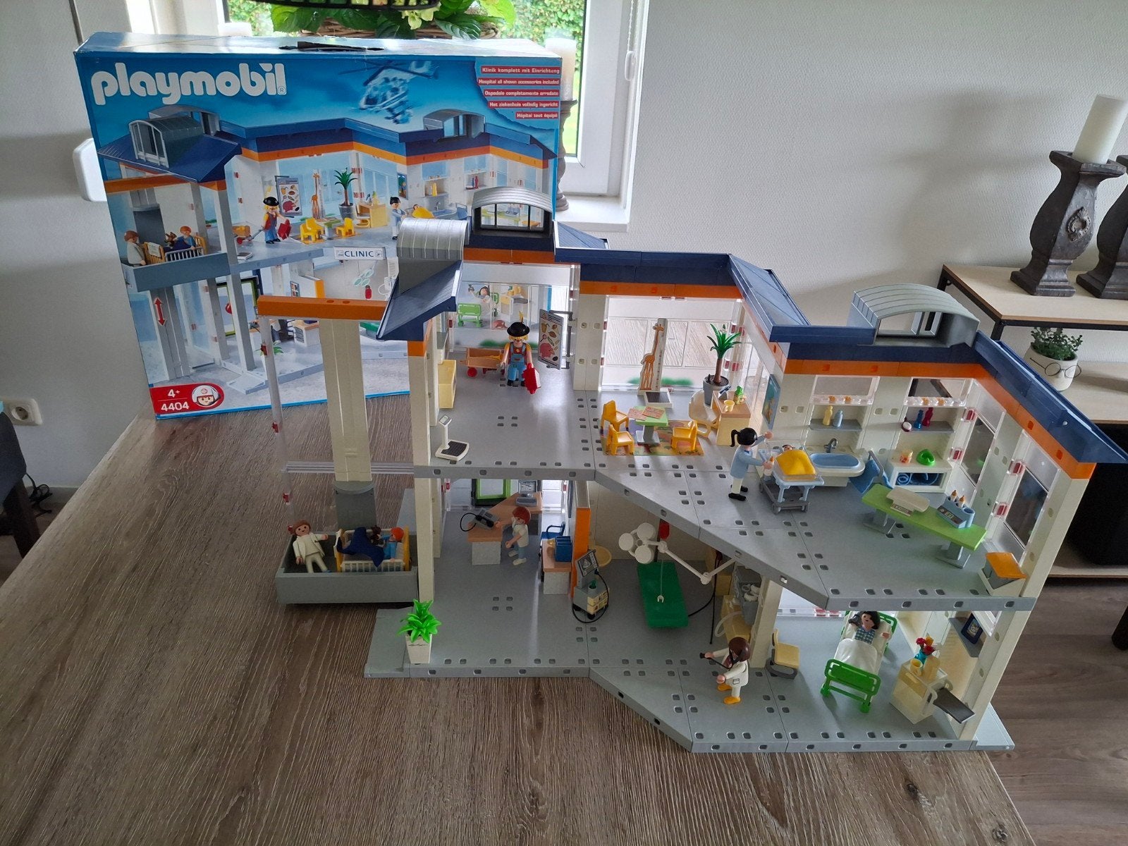 compleet playmobil ziekenhuis!, Ophalen, Zo goed als nieuw, Complete set