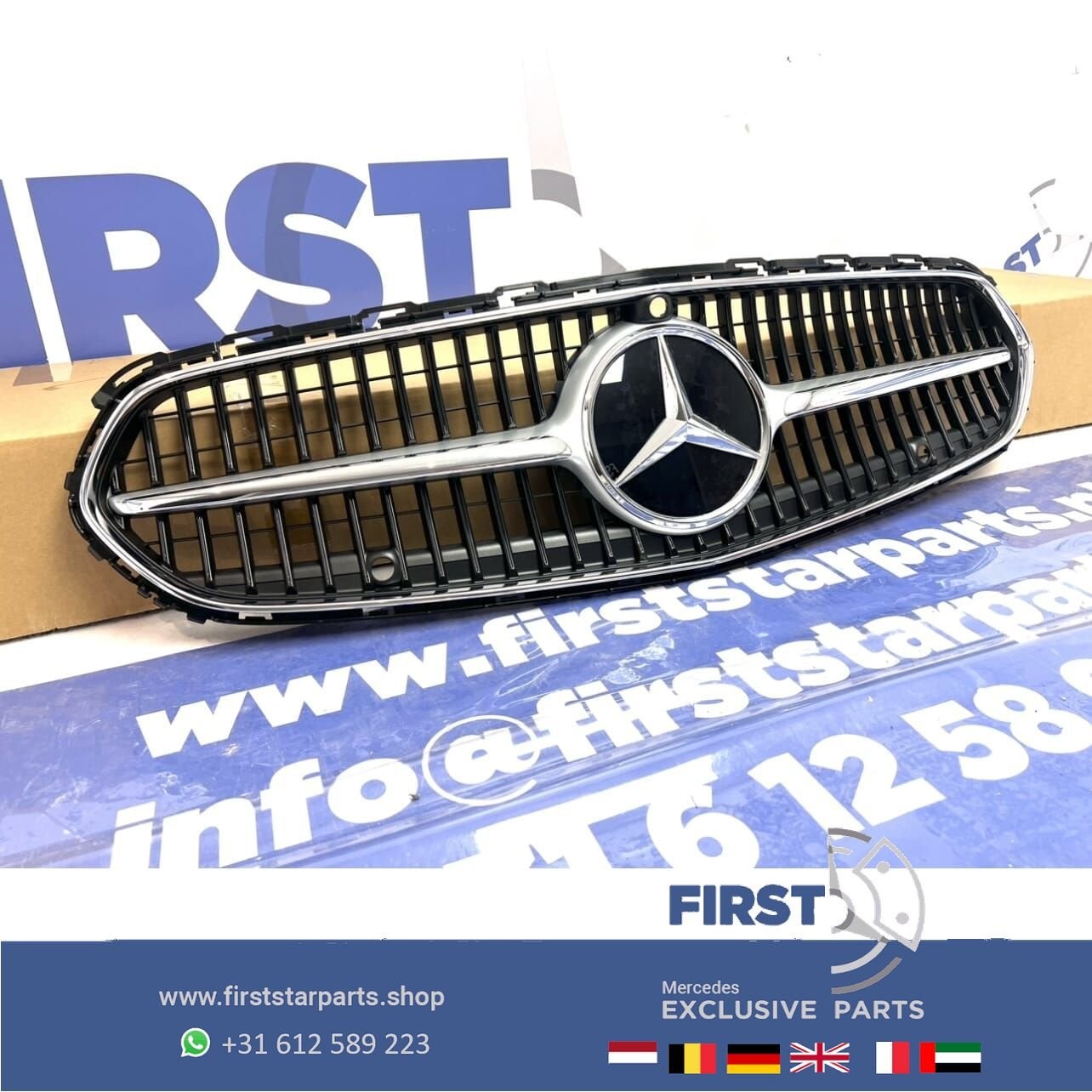 W206 S206 C206 C KLASSE AMG LUXURY LINE GRIL 2021-2024 origi, Auto-onderdelen, Gebruikt, -, Ophalen of Verzenden, -