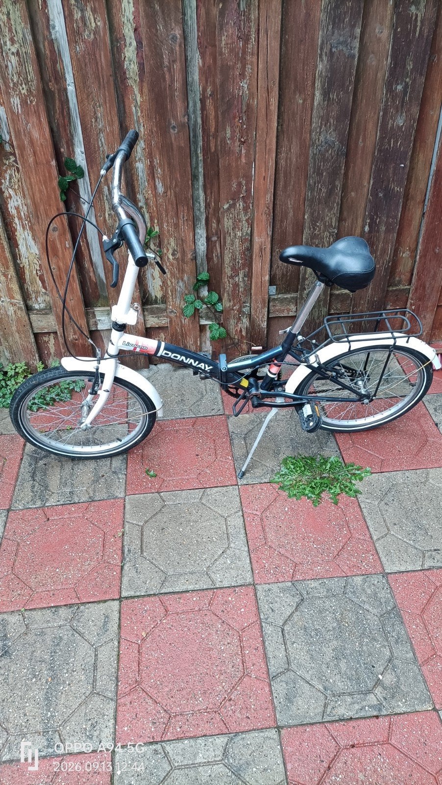Donnay Livorna 20 inch vouwfiets - Zeer nette staat, Fietsen en Brommers, 20 inch of meer, Velgrem, Zo goed als nieuw, Totaal opvouwbaar
